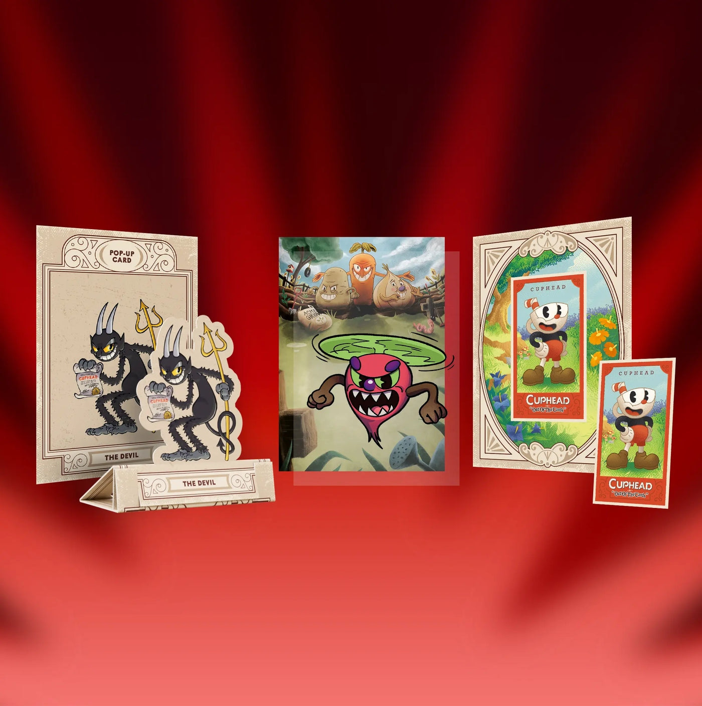 Cuphead - Out of the Cards - BOX (20 BUSTE) + Promo pre-order