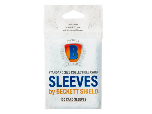 Beckett Shield - 100 Standard Soft Sleeves