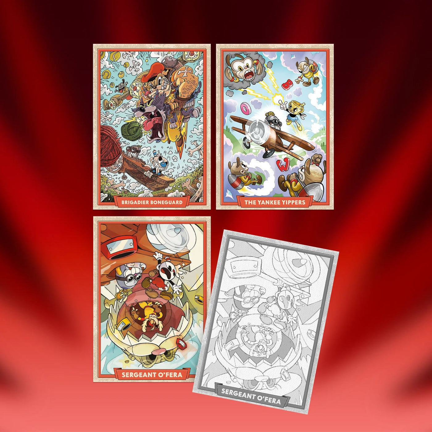 Cuphead - Out of the Cards - BOX (20 BUSTE) + Promo pre-order